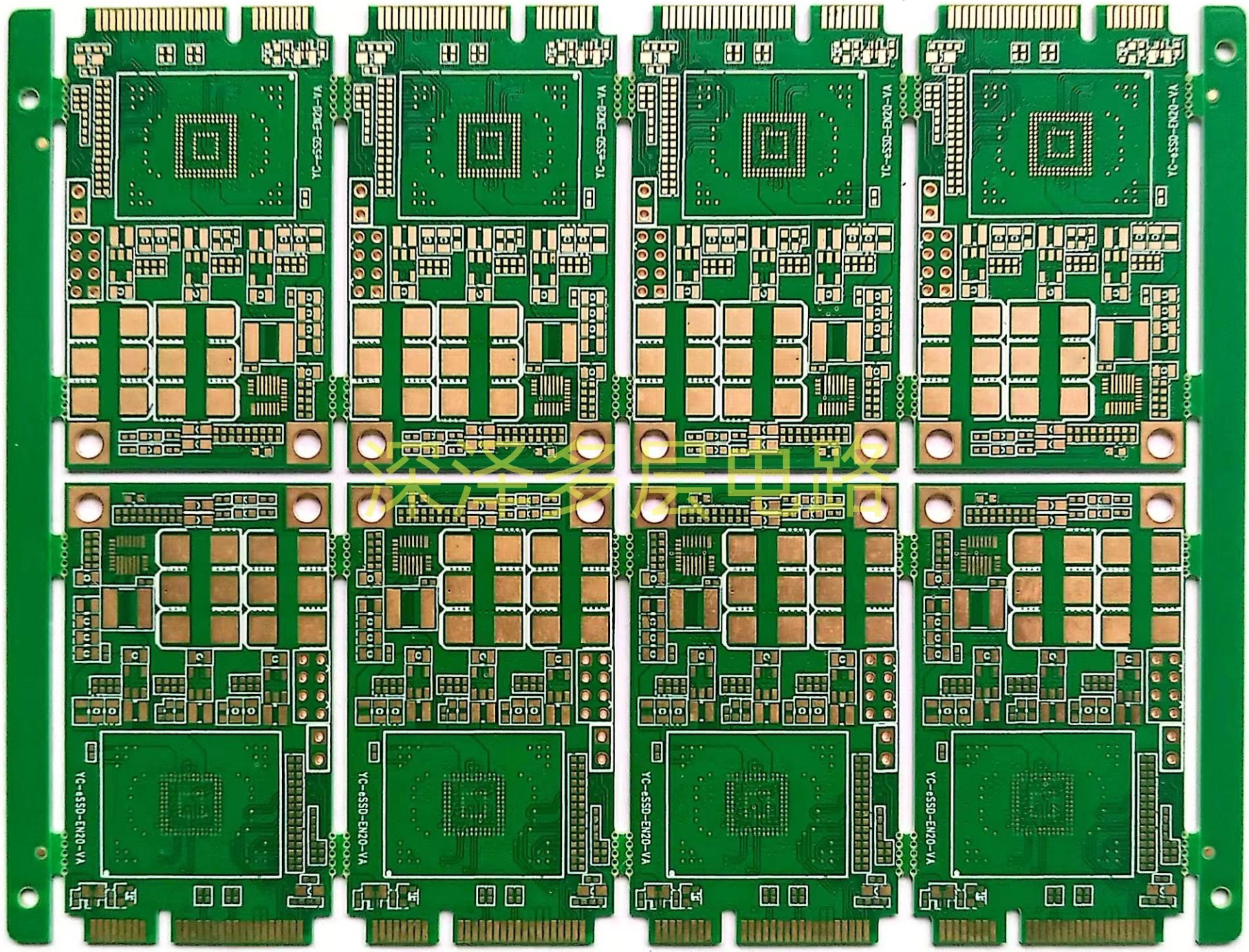 4层固态硬盘PCB-A