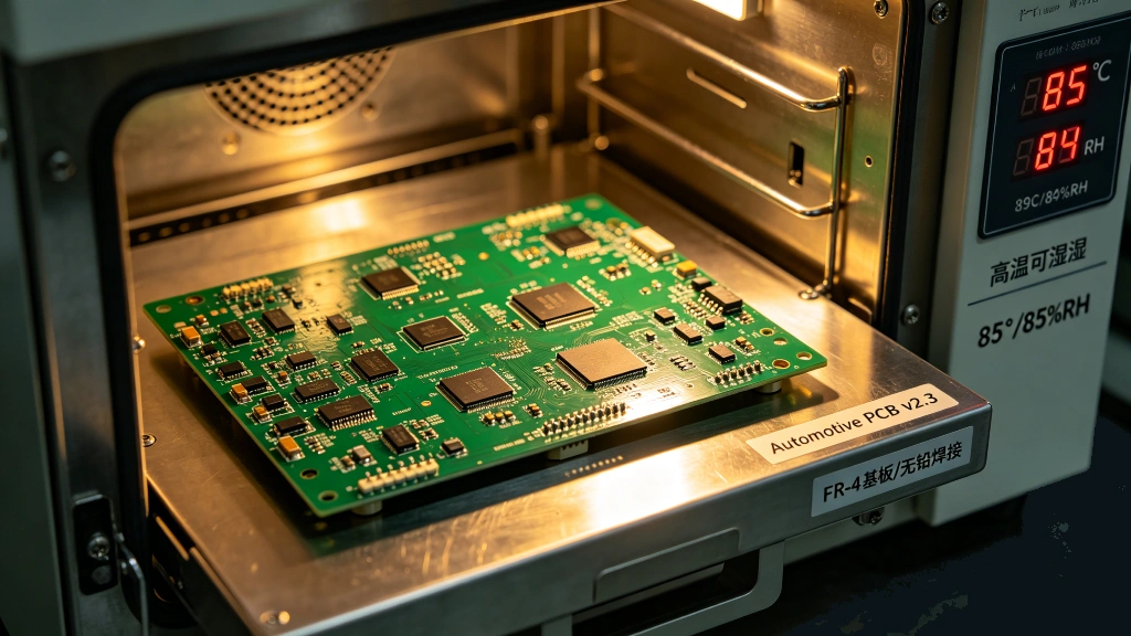 Key Outstanding Characteristics of High-Quality Automotive Electronic PCBs 2 Automotive electronic PCBs- High-temperature aging