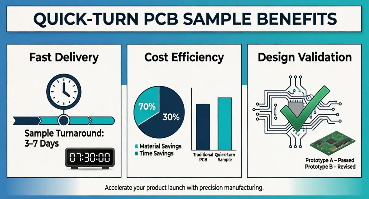 Quick-turn PCB Sample-benefits