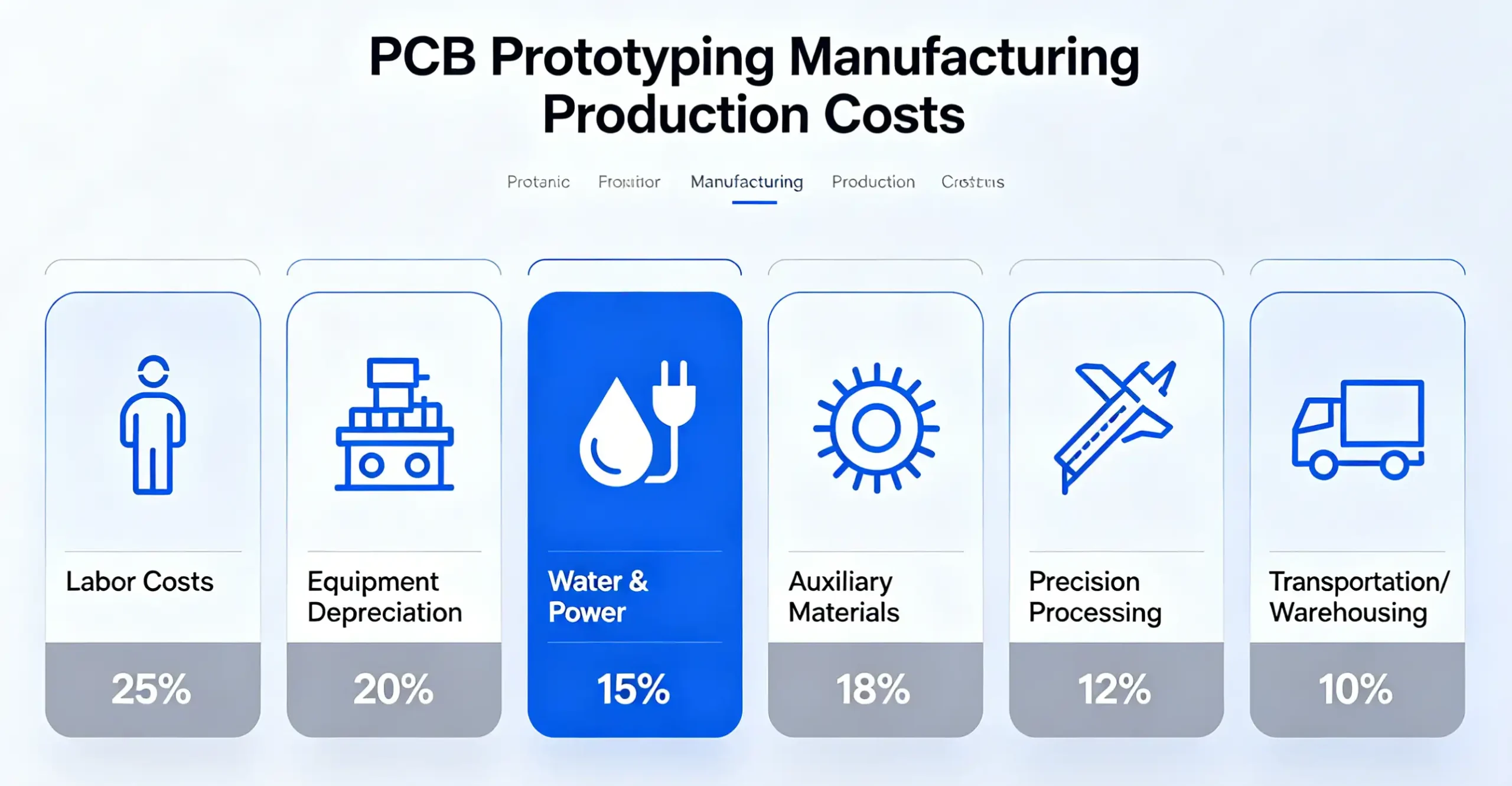 PCB prototyping price cost-Production costs