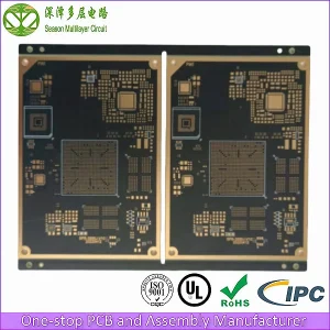 10-Layer-HDI-Industrial-Control-PCB-top-view