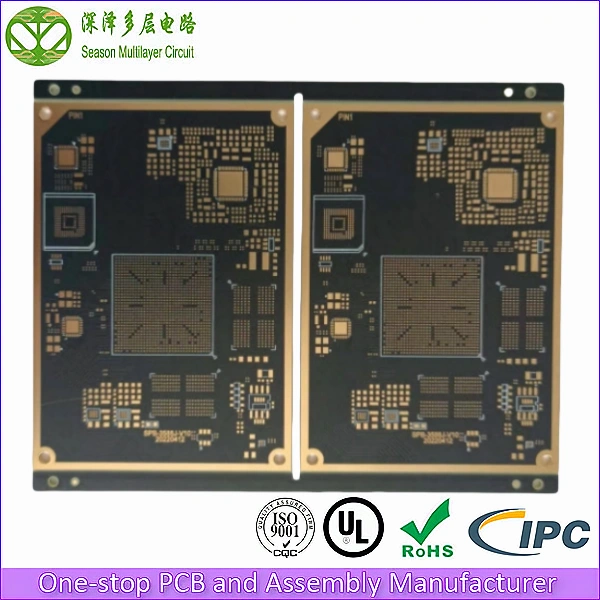 10-Layer-HDI-Industrial-Control-PCB-top-view