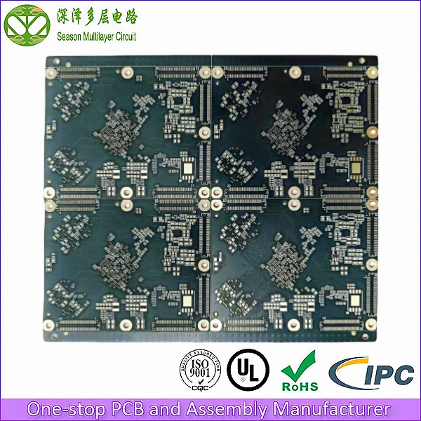 12-layer-1-stage-hdi-pcb-bottom-view