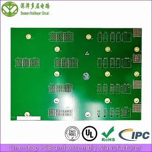 12-layer-high-speed-backplane-pcb-top-view