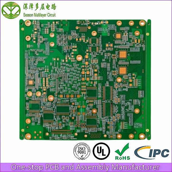 14-layer computing PCB bottom view