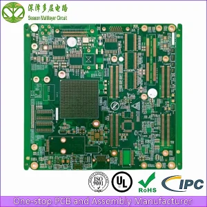 14-layer computing PCB top view