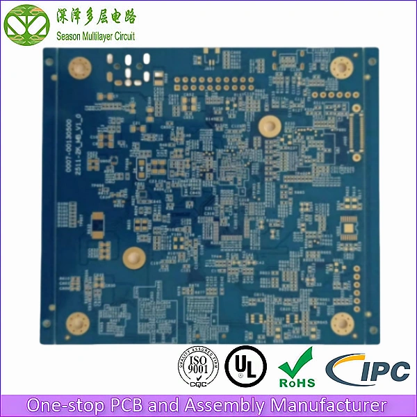 6-Layer HDI Automotive HUD PCB bottom view