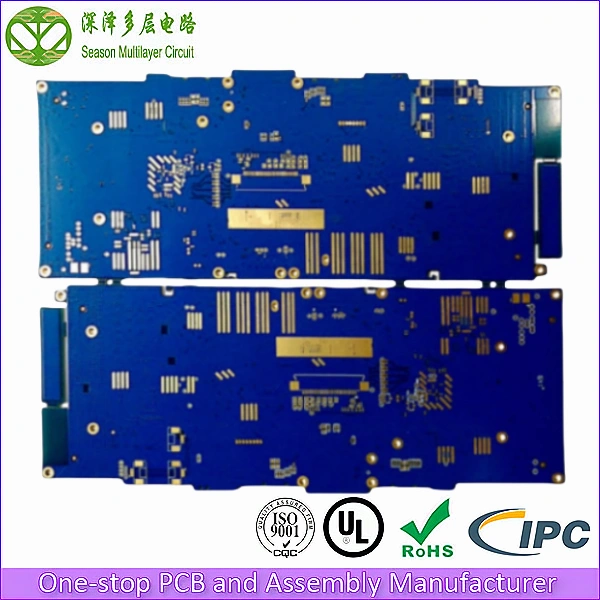 6-Layer HDI Rearview Mirror PCB bottom view