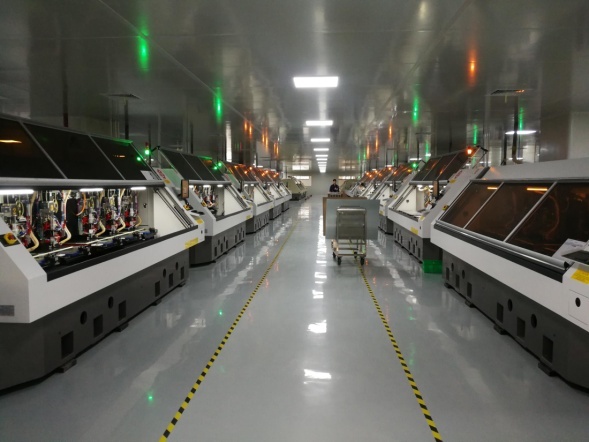 CNC mechanical drilling workshop machining multilayer PCB panels