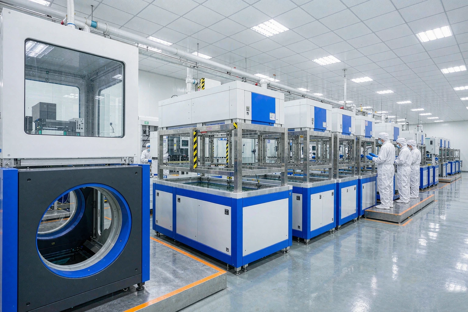 Automated PCB production lines at 998 PCB Group manufacturing park in Shenzhen