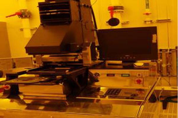 Exposure equipment inside a PCB manufacturing cleanroom